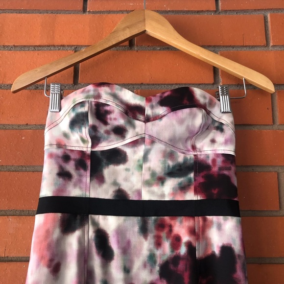 NWT MOULINETTE SEOURS Women's Strapless Hedgerow Corset Sheath Dress Size 0 - Picture 6 of 10